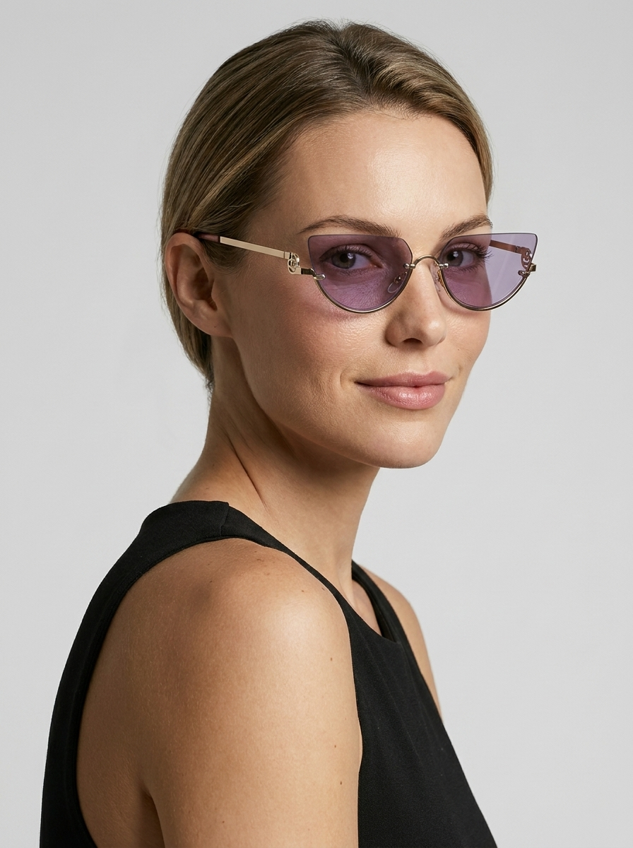 Cat Eye Sunglasses with UV400 Protection