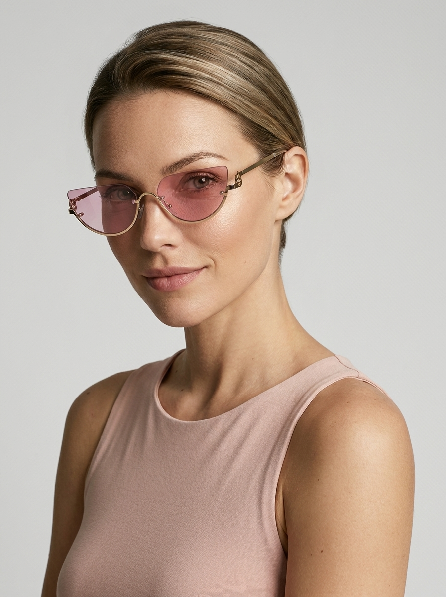 Cat Eye Sunglasses with UV400 Protection